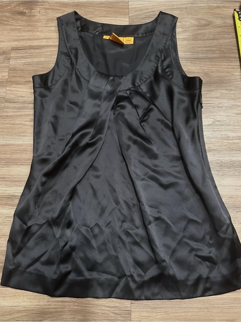 Tory Burch Black Silk Sleeveless Camisole
